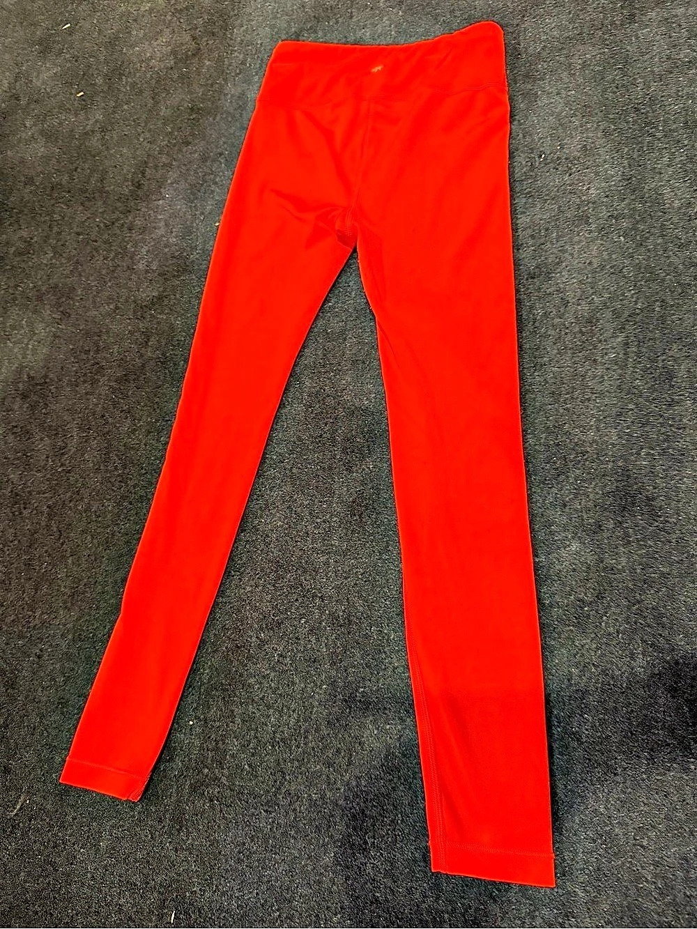 Athleta Girl Girls Red Athletic Leggings Size Small Chit Chat